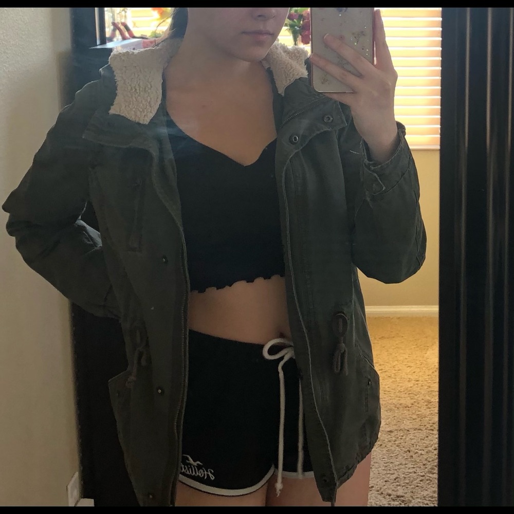 Green Winter Jacket!